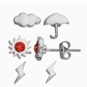 Charming Inspirations | Weather Forecast Mismatch Stud Earring Set